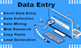 do fast  data entry web research copy paste product listing