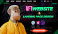 nft landing page or design nft website and nft landing page design