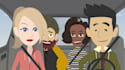 create a 2d animated explainer and text animation video