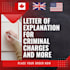 make county charges explanation letter for job application employer