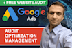 audit, set up, optimize and manage google ads PPC