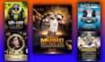 do sublime dj, concert flyer, club, party flyer for your events