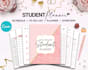 design 25 student planner canva templates