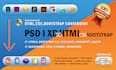 convert psd to html, xd to html, figma to html, sketch to html css bootstrap