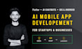 do ai mobile app development as a flutter developer, ios android app development