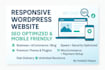 build a professional wordpress website and SEO ready landing page