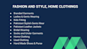 supply branded and designed clothing