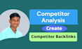 create competitor backlinks and monthly off page seo