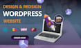 make, create, rebuild, develop or redesign wordpress website design in 24 hours