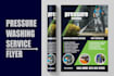 design pressure washing flyer
