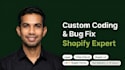 do shopify custom coding, bug fix, and theme customization