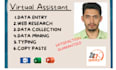 do fastest data entry, data collection, copypaste in one day