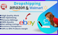 do amazon walmart to ebay dropshipping