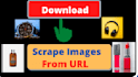 scrape product images for you