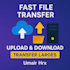 download upload files in few hours