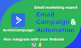 setup activecampaign email automation and campaign