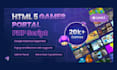 develop the arcade games website with 12000 games and monetize with ads