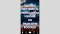 create tiktoks, reels, shorts from your videos