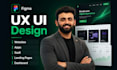 do figma ui ux design for figma website, website ui ux design
