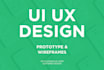 do figma ui ux design for figma website, website ui ux design