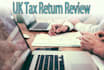 review your UK self assessment tax return