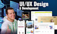 design high converting UI UX for your app, website or saas