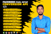 fix and setup facebook pixel conversion API