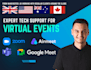 be your virtual event support