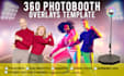 design an amazing 360 photo booth overlay