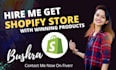 build profitable shopify store or 6 figure dropshipping