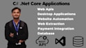 create dot net core web and desktop applications