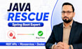 fix optimize and debug java spring boot backend applications