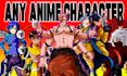 draw custom anime style youtube thumbnail for your channel