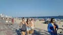 record 4k video walking tour on rio janeiro beach