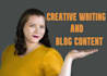write your short story or blog content