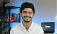 create a spokesperson video with natural background, home office