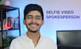 create natural selfie spokesperson video
