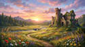 create beautiful landscape and background illustrations