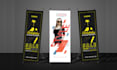 create roll up banner design in 24 hour