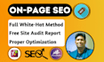 do advance on page SEO with yoast rankmath for wordpress website