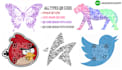 do qr code ,custom qr code, qr code design  with logo