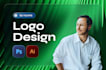design a professional, minimal custom logo for your brand