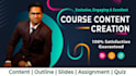 make an exclusive online course content