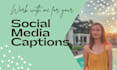 write fun social media copy and captions