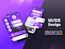 design web mobile app UI design with an interactive mockup