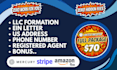 do complete USA llc registration with ein for only 70 USD