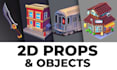 create game props and objects