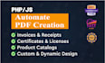 create automated PDF reports, invoices, and documents