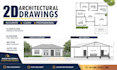 do autocad architectural floor plan and construction drawing