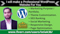 make a professional wordpress website